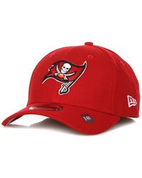 KTZ - Accessoires ,Rood ,Polyester Nfl Team Gebogen Klep Pet - Lyst