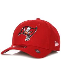 KTZ - Accessoires ,Rood ,Polyester Nfl Team Gebogen Klep Pet - Lyst