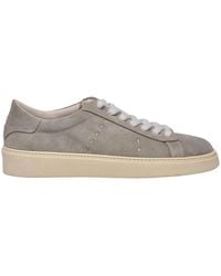 Eleventy - Schoenen ,Groen ,Leer Suede Low Top Sneaker - Lyst