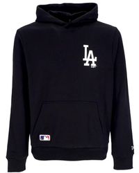 KTZ - Herenhoodie Mlb Essentials Hoodie Losdod Zwart/Wit - Lyst