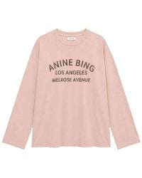 Anine Bing - Long Sleeve T-Shirts - Lyst