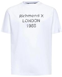 RICHMOND - Herren T-Shirt Mit Druck London 1988 - Lyst