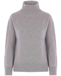Max Mara - Truien & Vesten ,Grijs ,Kasjmier S Sweaters Grijs - Lyst