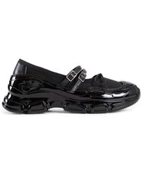 Simone Rocha - Schwarze Mesh Tracker Ballerina Schuhe - Lyst
