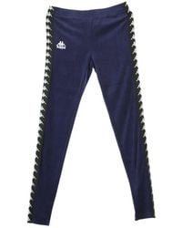 Kappa - Blaue Tracksuit Hose Mit Banda Stil - Lyst