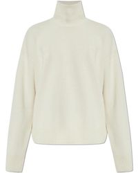 Ami Paris - Wollen Coltrui Met Logo - Lyst