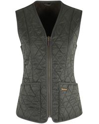 Barbour - Jassen ,Groen ,Zwarte Fleece Betty Liner Vest - Lyst