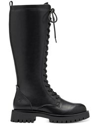 Tamaris - Schwarze geschlossene stiefeletten - Lyst