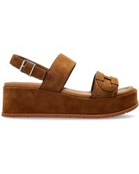 Hogan - Suede Platform Sandalen H703 - Lyst