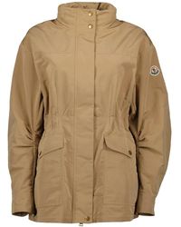 Moncler - Bruine Parka Lente-Zomer 2025 - Lyst