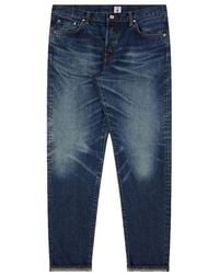 Edwin - Jeans ,Blauw ,Katoen Regular Tapered Jeans - Lyst