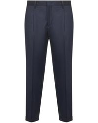 D4.0 - Broeken ,Blauw ,Suit Broeken - Lyst