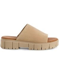 Tamaris - Flache Sandalen Wedge Mule - Lyst