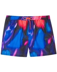 Paul Smith - Rave Print Swim Shorts Polyester - Lyst