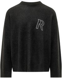 Represent - Truien & Vesten ,Zwart ,Round-Neck Truien - Lyst
