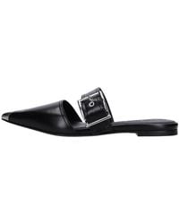 McQueen - Sandalen Zwart - Lyst