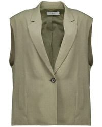 IRO - Jassen ,Groen ,Katoen Soledad Tailored Vest - Lyst