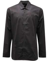 KARL LAGERFELD - Overhemden ,Zwart ,Camicia Shirt - Lyst