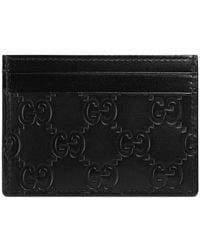 Gucci - Gg Emblem Cardholder - Lyst