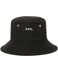 A.P.C. - Accessories > hats > hats - Lyst