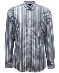 Dolce & Gabbana - Goldenes Button-Down Hemd Made - Lyst