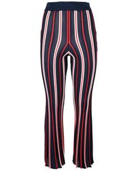 Elisabetta Franchi - Slim-Fit Trousers - Lyst