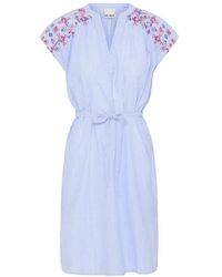 Ichi - Shirt Dress - Lyst