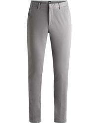 HUGO - Slim Fit Katoenen Chino Broek - Lyst