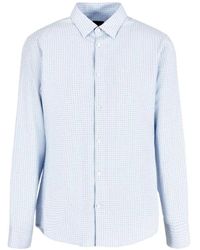 ARMANI EXCHANGE - Casual Shirts - Lyst