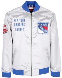 Mitchell & Ness - Jassen ,Grijs ,Polyester Nhl Team Og 2.0 Bomberjack - Lyst