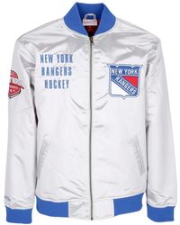 Mitchell & Ness - Jassen ,Grijs ,Polyester Nhl Team Og 2.0 Bomberjack - Lyst