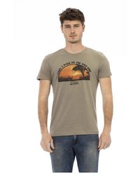 Trussardi - Action t-shirt mit rundhalsausschnitt - Lyst