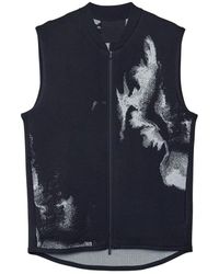 Y-3 - Schwarzer Full-Zip-Pullover Mit Seitentaschen - Lyst