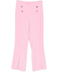 SIMONA CORSELLINI - Cropped Trousers - Lyst