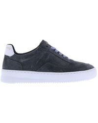 Filling Pieces Mondo perforated sneakers - Gris
