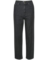 Gestuz - Jeans ,Zwart ,Zwarte Mom Jeans - Lyst