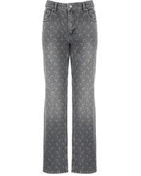 Marine Serre - Straight Jeans - Lyst