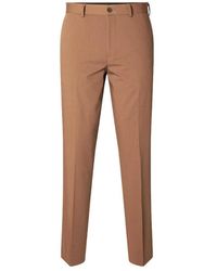 SELECTED - Liam Slim Flex Broek - Lyst