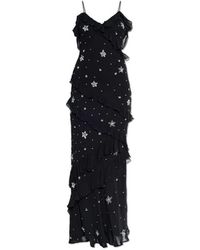 LoveShackFancy - Kleedjes ,Zwart ,Leer Rialto Dress - Lyst