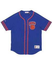 Mitchell & Ness - Nba Vintage Logo Button Front Jersey - Lyst
