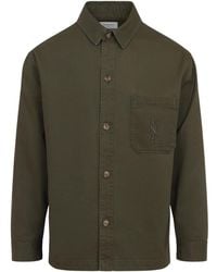 Saint Laurent - Overshirt - Lyst