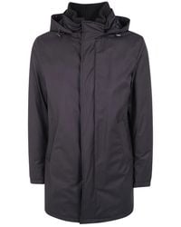 Herno - Jassen ,Bruin ,Medium Sport Jacket - Lyst