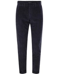 Fay - Slim-Fit Trousers - Lyst