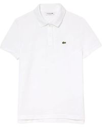 Lacoste - Klassisches polo-shirt aus weicher baumwolle - Lyst