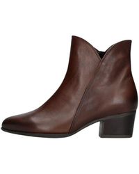 Gabor - Stilvolle Stiefeletten Cognac Leder - Lyst