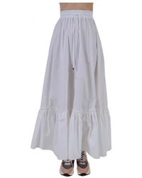 Pinko - Rokken ,Wit ,Appule Skirt - Lyst
