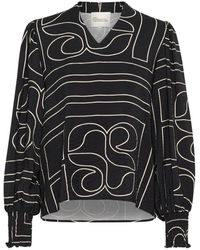 My Essential Wardrobe - Overhemden ,Zwart ,Blouses - Lyst