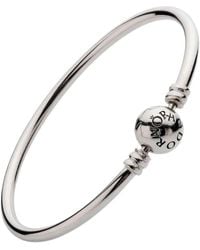 PANDORA - Zilveren Bangle Armband - Lyst