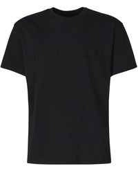 JW Anderson - Schwarze t-shirts und polos mit 98% baumwolle - Lyst