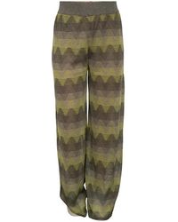 Nenette - Broeken ,Groen ,Polyester Groene Golf Broek En Top Set - Lyst